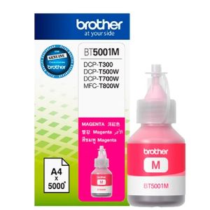 REFIL GARRAFA DE TINTA BROTHER BT-5001M MAGENTA 48,8 ML T4500 420W 720DW 820DW 5,0K ORIGINAL