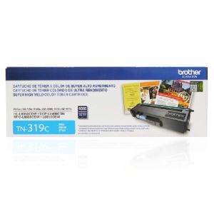 TONER BROTHER ORIGINAL TN-319C TN319 CIANO | MFC-L8600 8850 DCP-L8400CDN | 6K