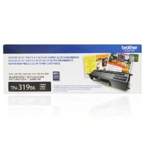 TONER BROTHER ORIGINAL TN-319BK TN319 PRETO | MFC-L8600 8850 DCP-L8400CDN | 6K