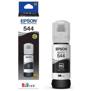 REFIL GARRAFA DE TINTA  EPSON T544 T544120 PRETO ORIGINAL