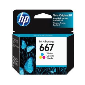CARTUCHO DE TINTA HP 667 COLOR 3YM78L 3YM78AL 3YM78AB | DESKJET INK ADVANTAGE 2776 | ORIGINAL 2ML