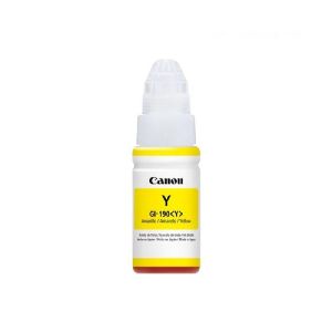 REFIL GARRAFA DE TINTA CANON GI-190Y AMARELO | PIXMA MAXX G1100 G2100 G3100 G3102 G4100 | ORIGINAL 70ML