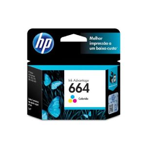 CARTUCHO DE TINTA HP 664 COLOR F6V28AB | 1115 4536 2136 3636 3836 3635 4676 | ORIGINAL 2ML