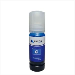 REFIL DE TINTA PARA IMPRESSORA ET 504 / 544 CIANO L3110 L3150 L4150 L4160 L6171 L6161 L6191 | ASTON | 70ML
